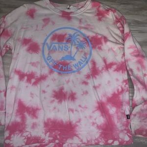 Pink vans sweater